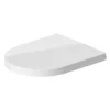 Duravit ME By Stark Standard Toilet Seat - White Alpin -Bathroom Accessories 0020010000 l1 1