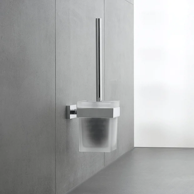 Duravit Karree Wall Mounted Toilet Brush 3 Duravit Karree Wall Mounted Toilet Brush