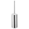 Keuco Moll Toilet Brush & Holder - Chrome/White -Bathroom Accessories 04969010100 d1