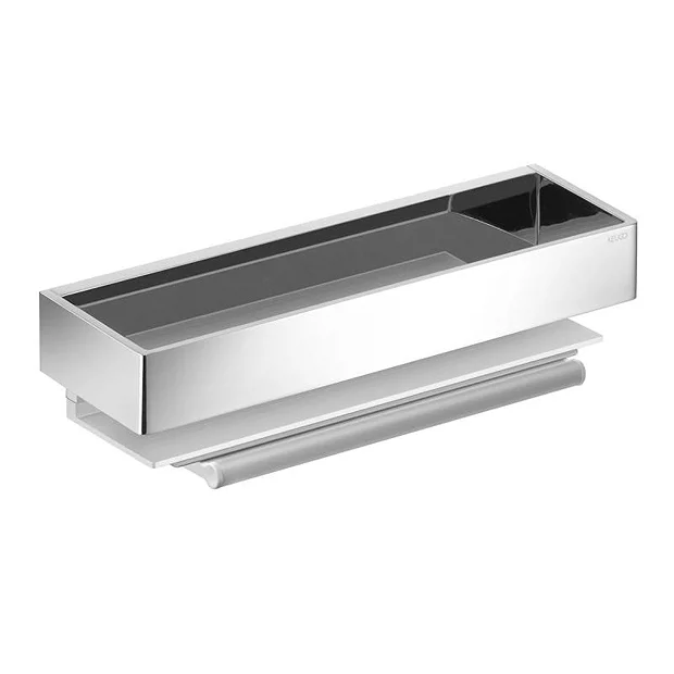 Keuco Edition 11 Shower Basket With Integrated Squeegee - Chrome/Silver 5 Keuco Edition 11 Shower Basket With Integrated Squeegee - Chrome/Silver - Image 3