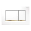 Geberit Sigma30 Dual Flush Plate - White/Gold 1 Geberit Sigma30 Dual Flush Plate - White/Gold -Bathroom Accessories 115.883.kk .1 lrg