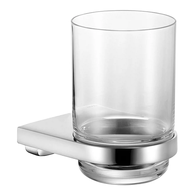 Keuco Moll Tumbler & Holder - Chrome 3 Keuco Moll Tumbler & Holder - Chrome