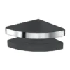 Keuco Moll Corner Shower Basket - Chrome/Anthracite 1 Keuco Moll Corner Shower Basket - Chrome/Anthracite -Bathroom Accessories 12757010001 l