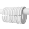 12 White C-Type Shower Curtain Rings -Bathroom Accessories 12whitectypeshowercurtainringsd1