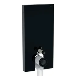 Geberit - Monolith WC Unit & Cistern For Floorstanding WC's - Black/Aluminium -Bathroom Accessories 131.002.sj .5 d1