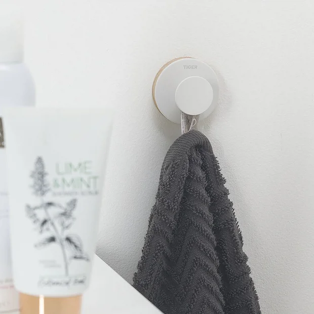 Tiger Urban Large Towel Hook - White 7 Tiger Urban Large Towel Hook - White - Image 5