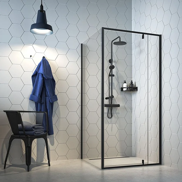 Tiger Caddy Large Corner Shower Basket - Black 3 Tiger Caddy Large Corner Shower Basket - Black