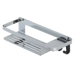 Tiger Caddy Shower Basket With Hook - Chrome -Bathroom Accessories 1401030346 d2