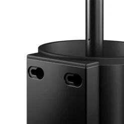 Keuco Plan Wall Mounted Toilet Brush & Holder - Black -Bathroom Accessories 14972370200 d3