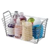 Chrome Rectangular Caddy With Handles -Bathroom Accessories 1600558nl