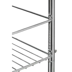 Chrome 3 Tier Bathroom Stand Small/Narrow - Freestanding -Bathroom Accessories 1600730 d2