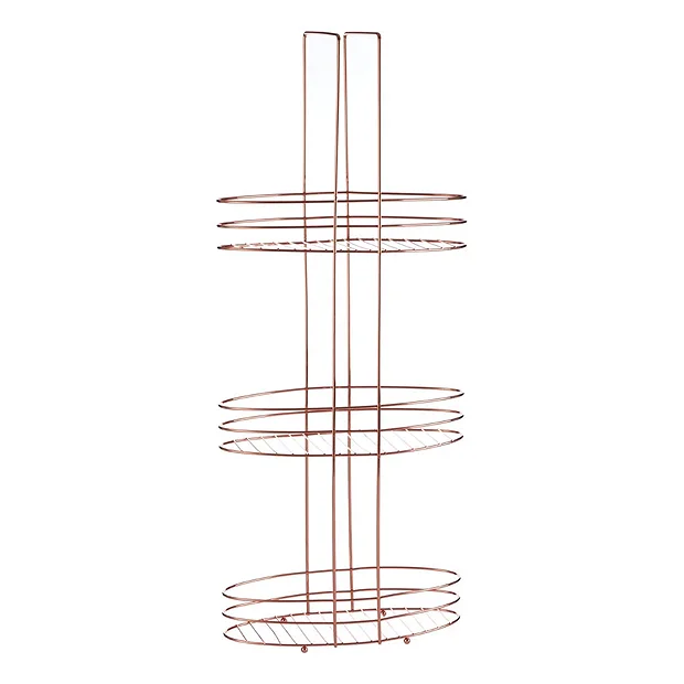 3 Tier Copper Plated Storage Rack 4 3 Tier Copper Plated Storage Rack - Image 2
