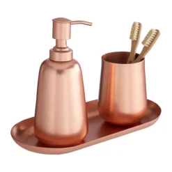 Madison Shine Copper Finish Tray -Bathroom Accessories 1601710 d2