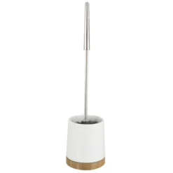Wenko Bamboo Ceramic Toilet Brush & Holder