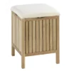 Wenko Norway Bath Stool - Walnut Wood 1 Wenko Norway Bath Stool - Walnut Wood -Bathroom Accessories 18614100l