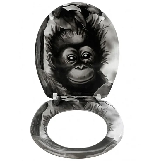 Wenko Monkey Duroplast Toilet Seat 5 Wenko Monkey Duroplast Toilet Seat - Image 3