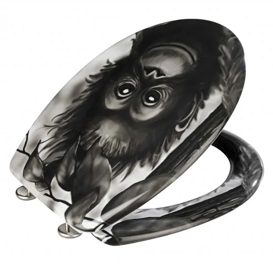 Wenko Monkey Duroplast Toilet Seat 3 Wenko Monkey Duroplast Toilet Seat