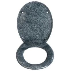 Wenko Ottana Premium Soft Close Toilet Seat - Granite 7 Wenko Ottana Premium Soft Close Toilet Seat - Granite -Bathroom Accessories 18902100d1