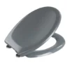 Wenko Ottana Premium Soft Close Toilet Seat - Dark Grey -Bathroom Accessories 19657100d2