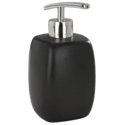 Wenko Faro Ceramic Soap Dispenser - Black