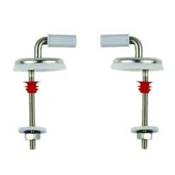 Wirquin Flamenco Lock+ Toilet Seat With Stainless Steel Hinges