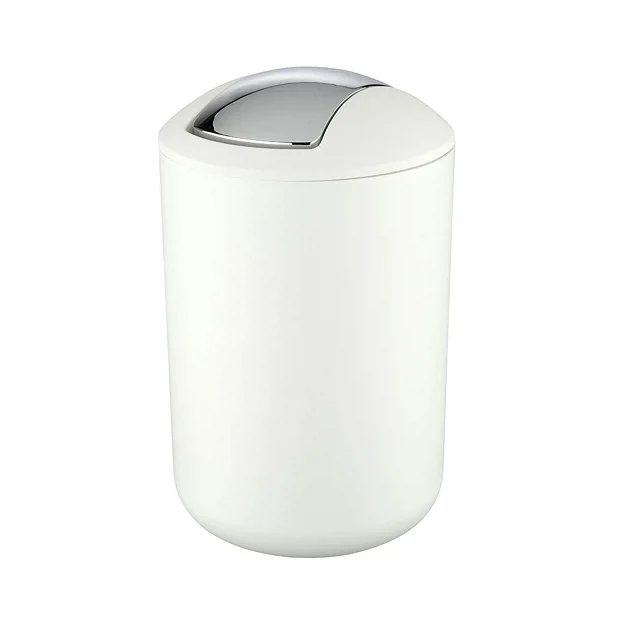 Wenko Brasil White Swing Cover Bin 3 Wenko Brasil White Swing Cover Bin