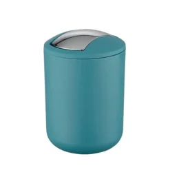 Wenko Brasil Petrol Swing Cover Bin 5 Wenko Brasil Petrol Swing Cover Bin -Bathroom Accessories 21226100 l