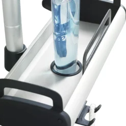 Wenko Line Telescopic 3-Tier Corner Shelf Storage -Bathroom Accessories 22828100 d3n