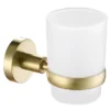 JTP Vos Brushed Brass Tumbler & Holder -Bathroom Accessories 23141bbr l