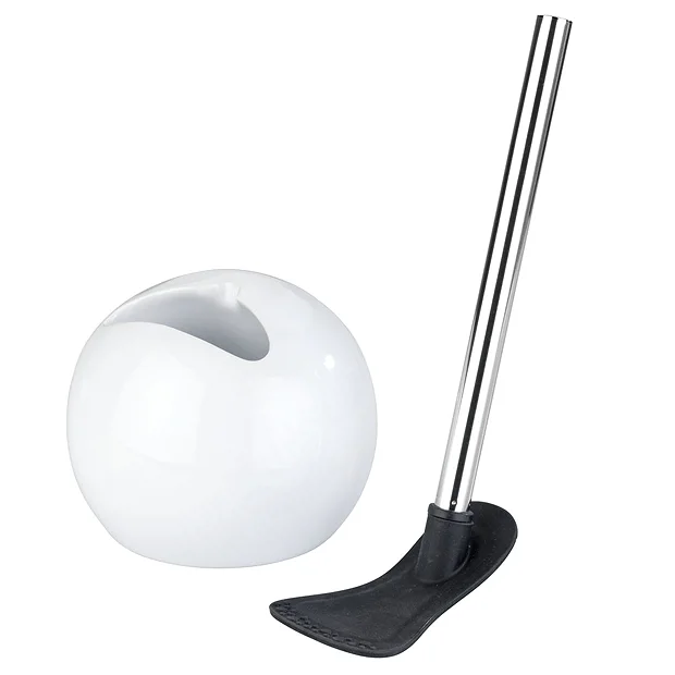 Wenko White Rimless Toilet Brush 4 Wenko White Rimless Toilet Brush - Image 2