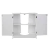 White Wood Under Sink Cabinet -Bathroom Accessories 2402060d2