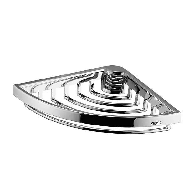 Keuco Wire Corner Soap Basket - Chrome 3 Keuco Wire Corner Soap Basket - Chrome