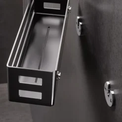 Keuco Shower Basket - Black -Bathroom Accessories 24954370000 d3