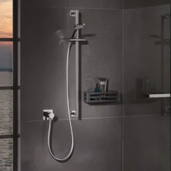 Keuco Shower Basket - Black -Bathroom Accessories 24954370000 d4