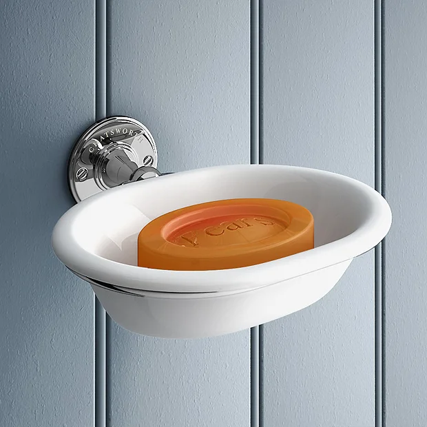 Chatsworth 1928 Traditional Soap Dish Holder 4 Chatsworth 1928 Traditional Soap Dish Holder - Image 2