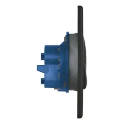 Grohe Start Dual Flush Plate - Phantom Black -Bathroom Accessories 38964kf0 d1