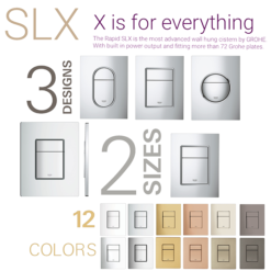 Grohe Rapid SLX 1.13m Support Frame For Rimless WC & Sensia