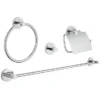 Grohe Essentials 4-in-1 Master Bathroom Accessories Set -Bathroom Accessories 40776001 l