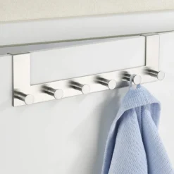 Wenko Celano Stainless Steel Clothes Hook -Bathroom Accessories 4468060100 d1