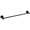 Arezzo 4-Bar Industrial Style Matt Black Round Towel Rail -Bathroom Accessories 4xisblktb d4