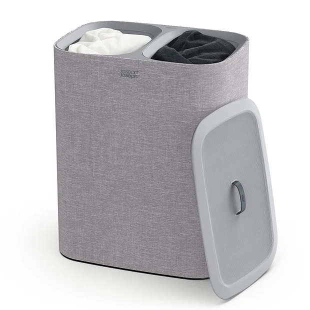 Joseph Joseph Tota 90L Laundry Separation Basket - Grey 5 Joseph Joseph Tota 90L Laundry Separation Basket - Grey - Image 3