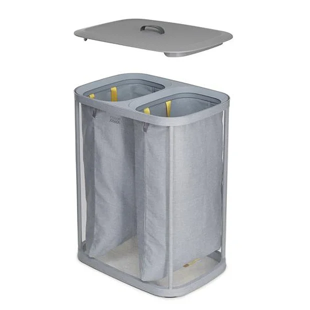Joseph Joseph Tota 90L Laundry Separation Basket - Grey 3 Joseph Joseph Tota 90L Laundry Separation Basket - Grey