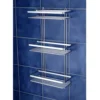 Satina Shower Storage Basket - Chrome 3 Tier (56590) -Bathroom Accessories 56590d