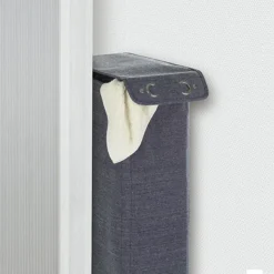 Wenko Corno Prime Blue Laundry Bin With Lid