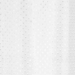 Extra Wide Diamond Shower Curtain W2500 X H2000mm - White