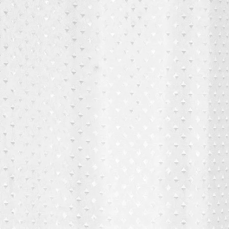 Diamond Shower Curtain W1800 X H1800mm W/ 12 Curtain Rings - White 3 Diamond Shower Curtain W1800 X H1800mm W/ 12 Curtain Rings - White