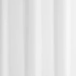 White Anti-Bacterial Polyester Shower Curtain W1800 X H2000mm
