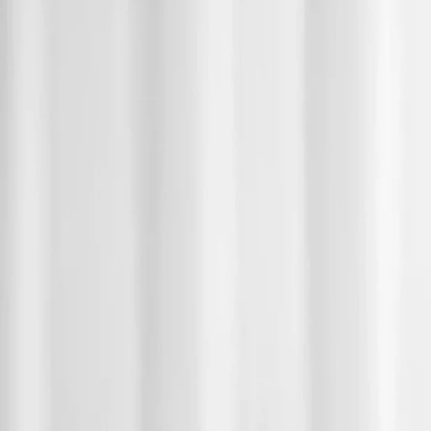 White Anti-Bacterial Polyester Shower Curtain W1800 X H2000mm 3 White Anti-Bacterial Polyester Shower Curtain W1800 X H2000mm