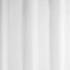 Extra Wide White Anti-Bacterial Polyester Shower Curtain W2500 X H2000mm