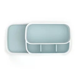 Joseph Joseph Easy-Store Bathroom Caddy - White/Blue -Bathroom Accessories 70504 d1